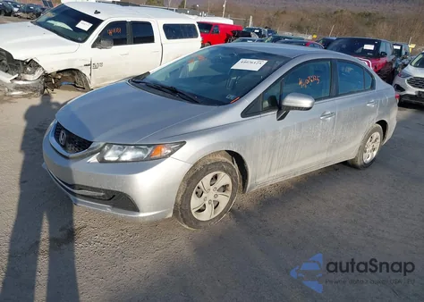 2015 Honda Civic Lx from USA, damaged, VIN 19XFB2F5XFE262899